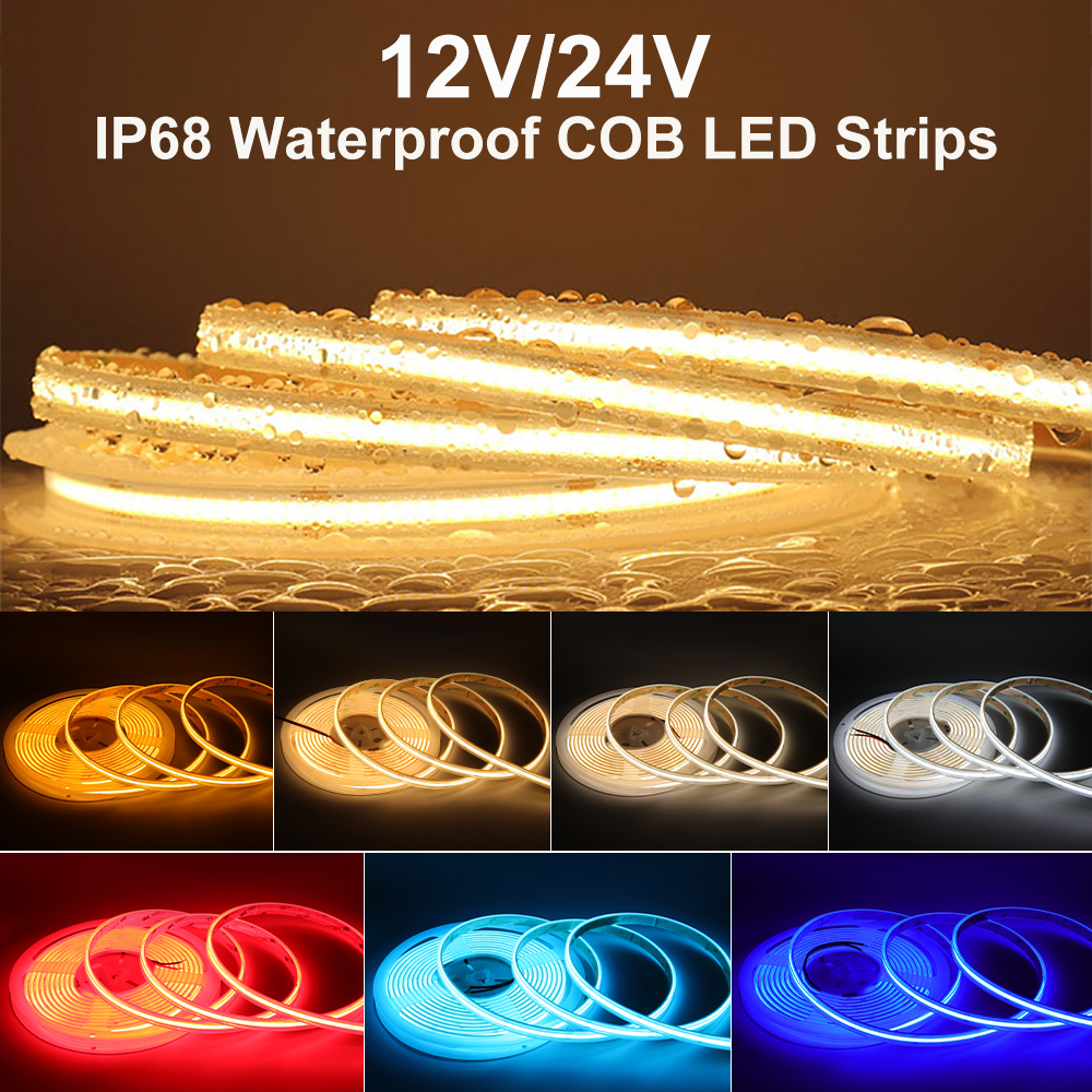 Commercial Kitchen Light - IP68 Waterproof LED Strip Lights Kitchen