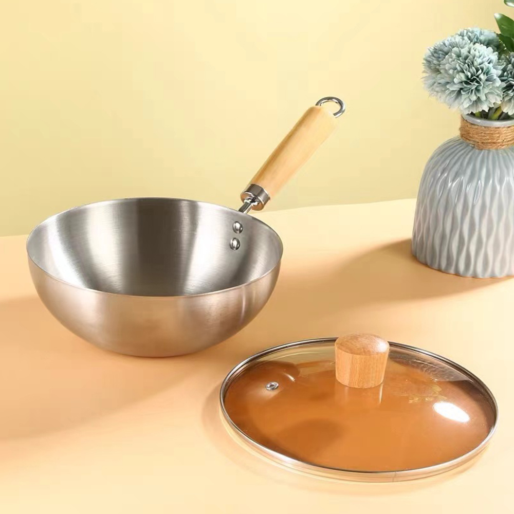 Commercial Kitchen Appliances - 20cm Stainless Steel NonStick pan Small