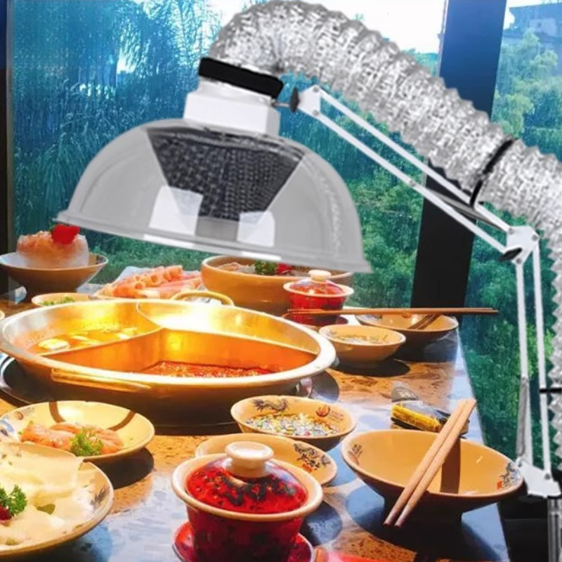 Portable Adjustable BBQ Smoke  - Commercial Kitchen Ventilation avaliação e preço