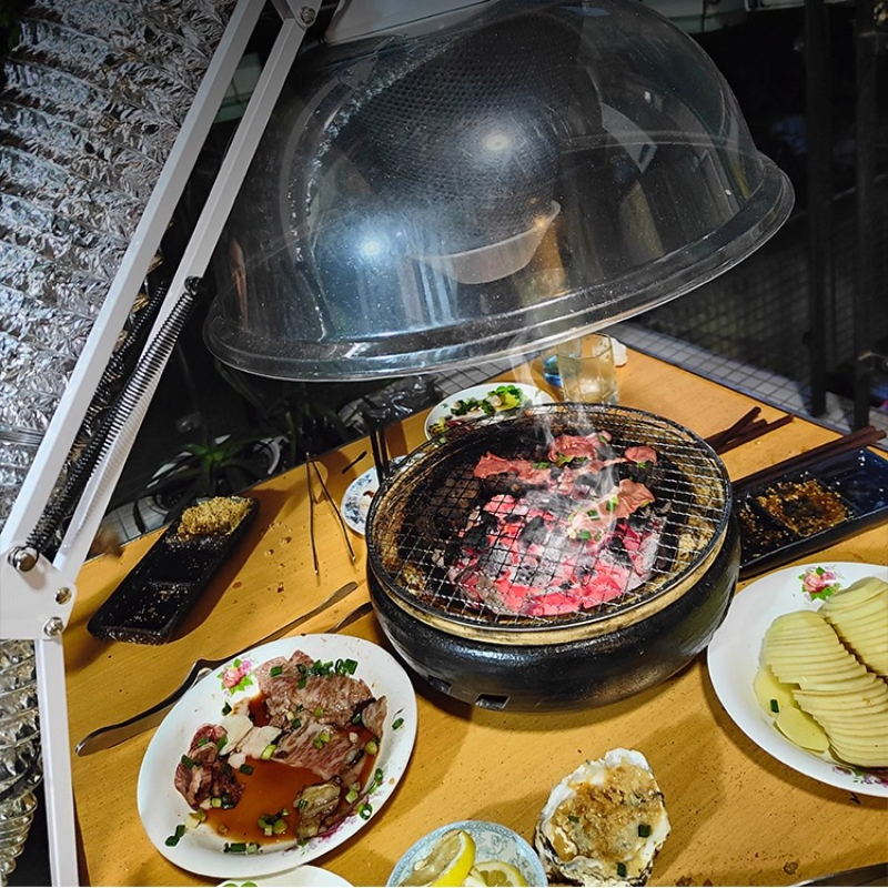 Portable Adjustable BBQ Smoke  - Commercial Kitchen Ventilation avaliação e preço