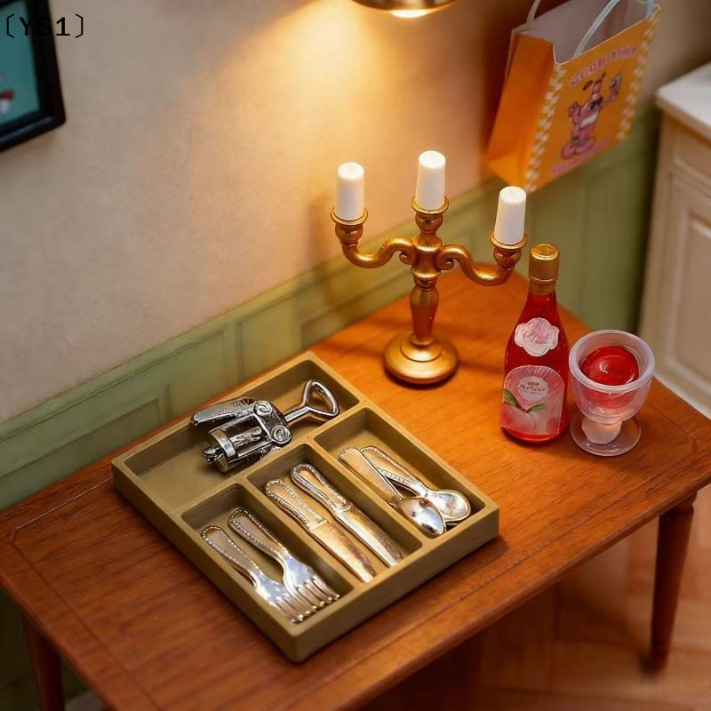 〔YS1〕1 Set Dollhouse Kitchen S - Commercial Kitchen Knife Set avaliação e preço
