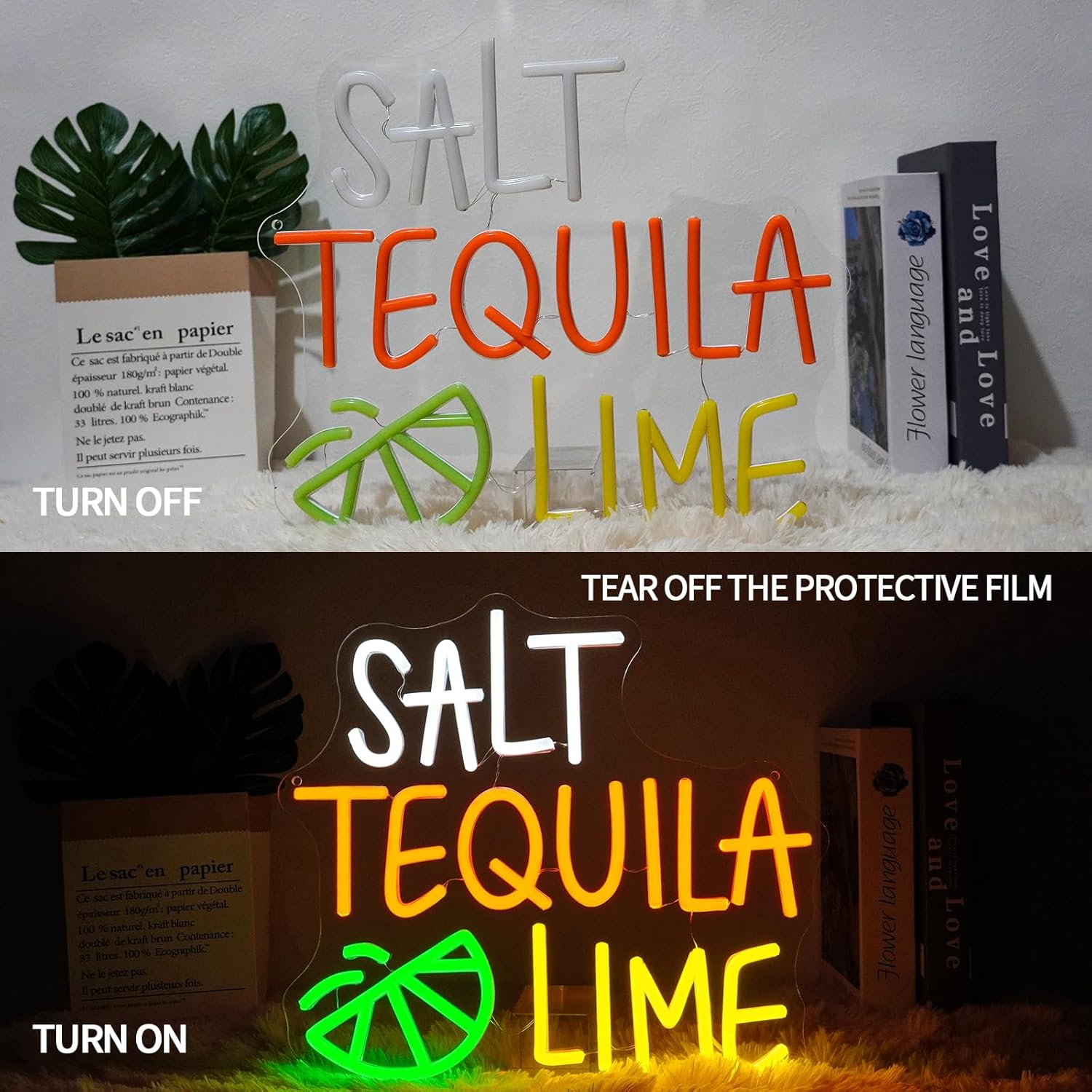 Salt Tequila Lime Neon Sign Le - Commercial Kitchen Light avaliação e preço