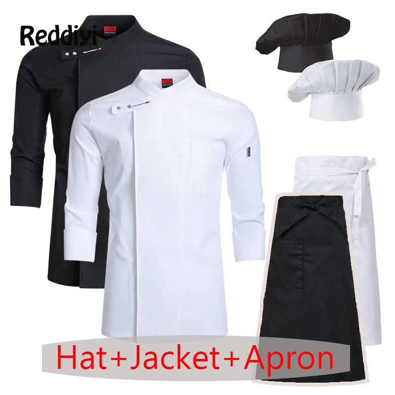 Chef Uniform 3-piece Set Whole - Commercial Kitchen Set avaliação e preço