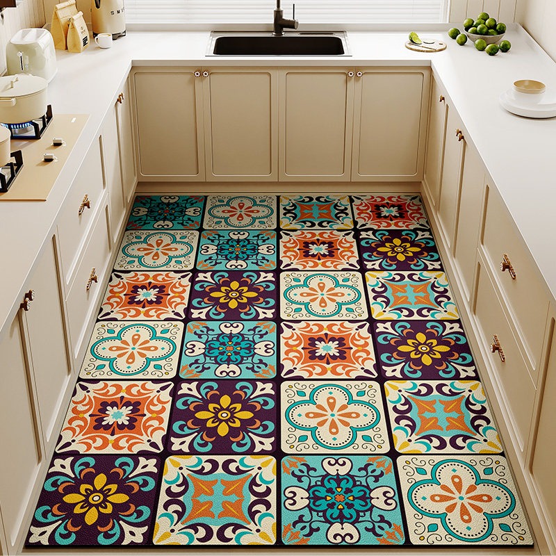 Kitchen Rug Waterproof Non-sli - Commercial Kitchen Non Slip Flooring avaliação e preço