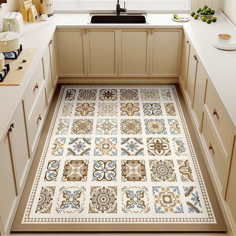 Kitchen Rug Waterproof Non-sli - Commercial Kitchen Non Slip Flooring avaliação e preço