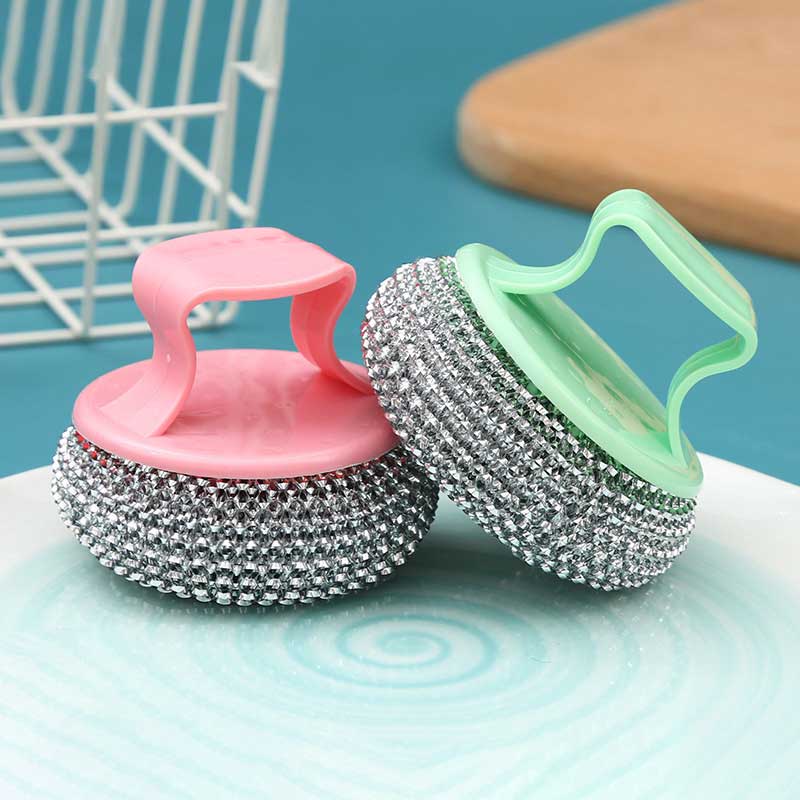 Cleaning Ball Brush Detachable - Commercial Kitchen Cleaning avaliação e preço