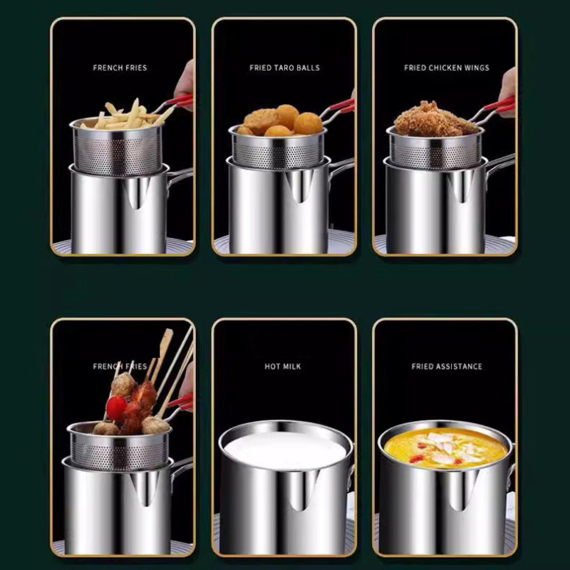 304 Stainless Steel Deep Fryer - Commercial Kitchen Appliances avaliação e preço