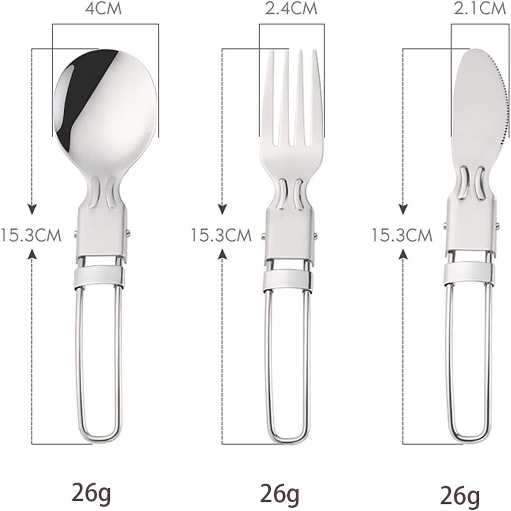 Camping Flatware Sets Stainles - Commercial Kitchen Knife Set avaliação e preço