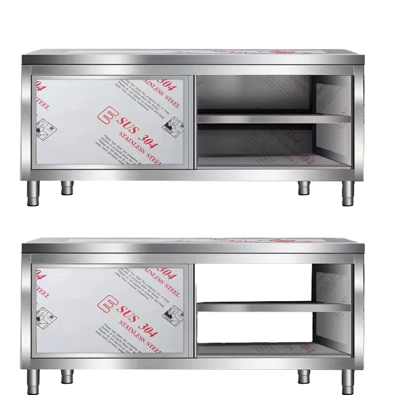 Stainless Steel Workbench Heav - Commercial Kitchen Prep Table With Storage avaliação e preço