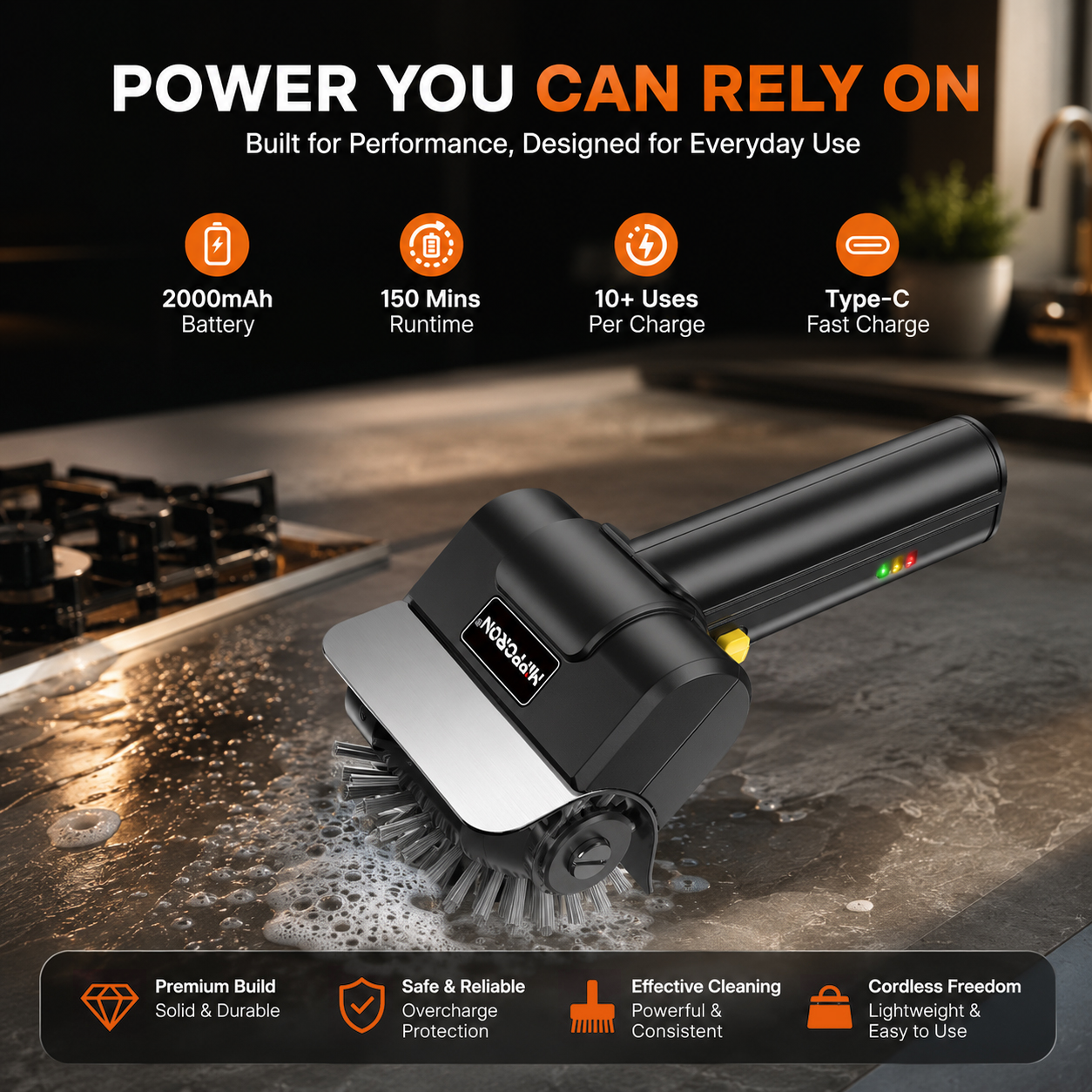 Rechargeable Electric Grill Br - Commercial Kitchen Cleaning avaliação e preço