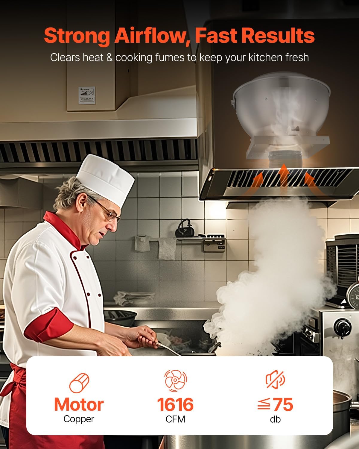 Commercial Kitchen Exhaust Fan - Commercial Kitchen Exhaust Hood avaliação e preço