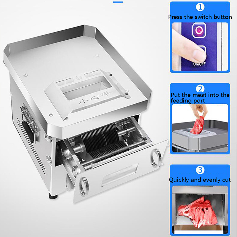 Blade Electric Meat Slicer Cut - Commercial Kitchen Appliances avaliação e preço