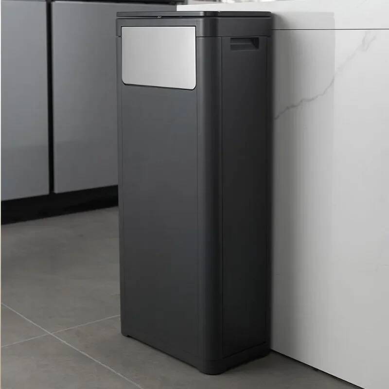 Food Plastic Waste Bins Anti O - Commercial Kitchen Trash Can avaliação e preço