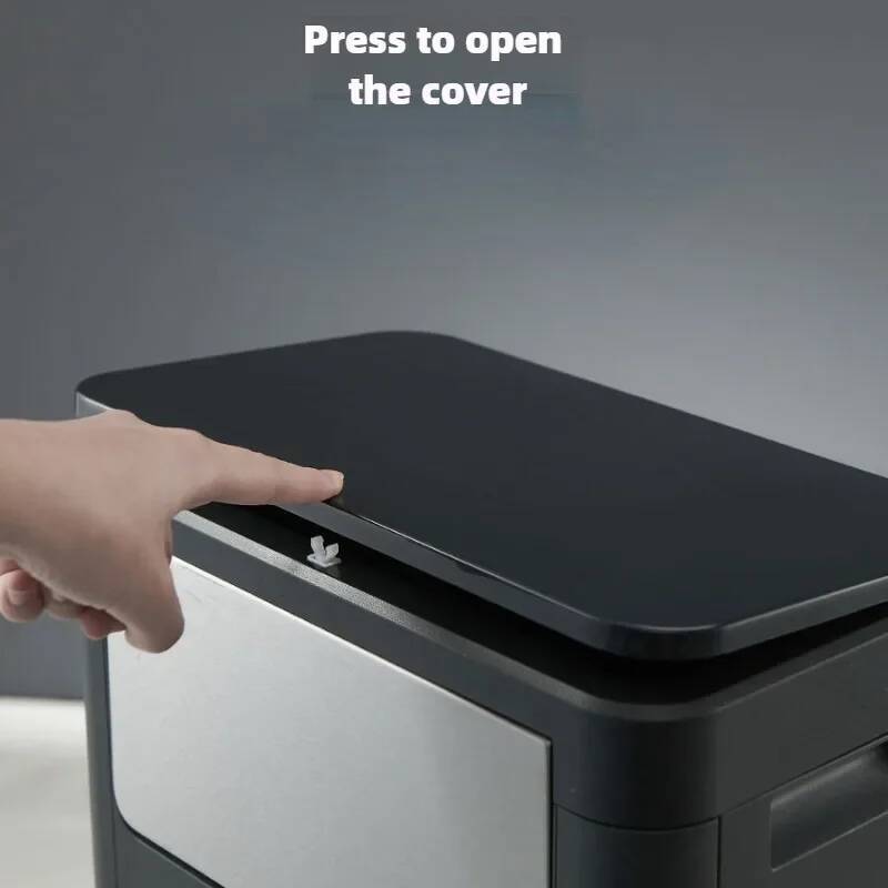 Food Plastic Waste Bins Anti O - Commercial Kitchen Trash Can avaliação e preço