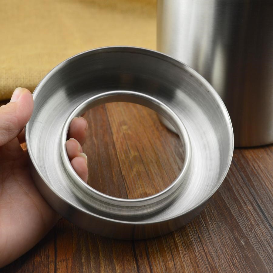 Stainless Steel Waste Bin For  - Commercial Kitchen Trash Can avaliação e preço