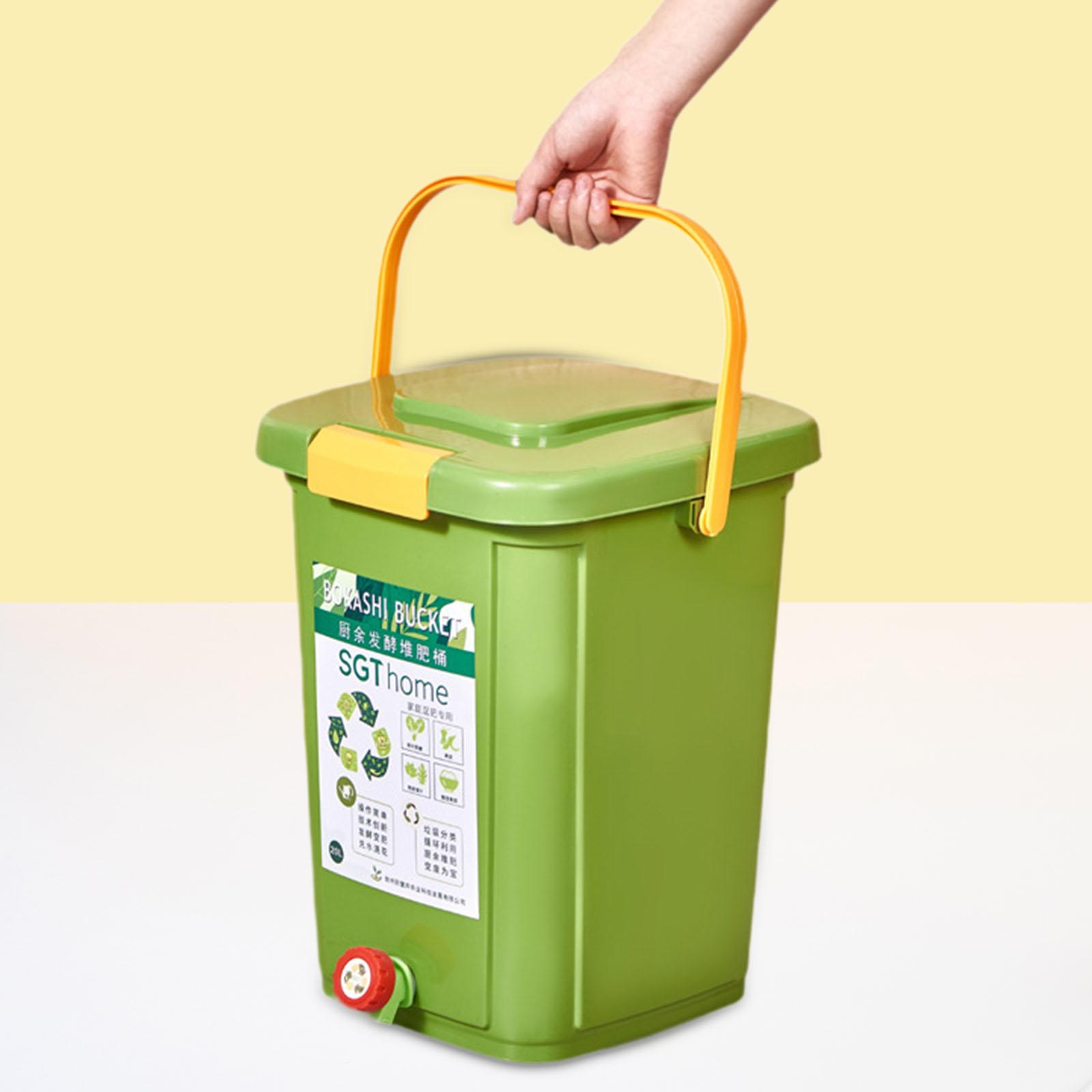 Countertop Compost Bin Sealed  - Commercial Kitchen Trash Can avaliação e preço