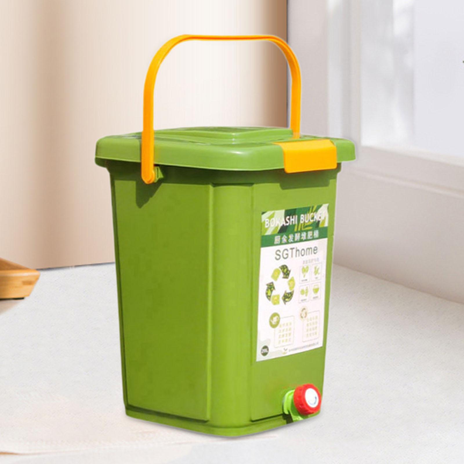 Countertop Compost Bin Sealed  - Commercial Kitchen Trash Can avaliação e preço