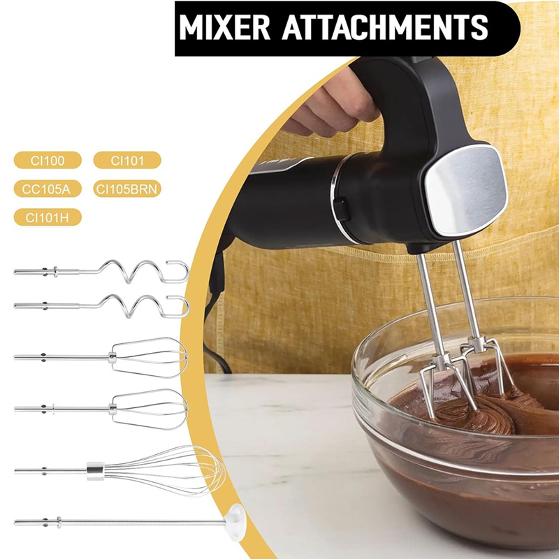 Hand Mixer Attachments Beater, - Commercial Kitchen Juicer avaliação e preço