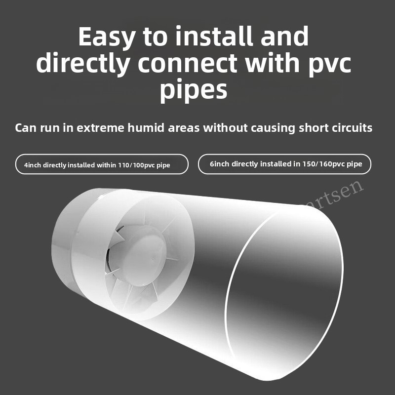 4 inch 220V Silent Ventilation - Commercial Kitchen Ventilation avaliação e preço