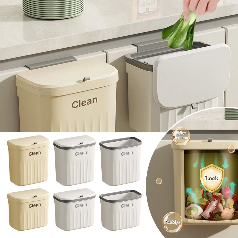 1Pcs Durable Cabinet Compost T - Commercial Kitchen Trash Can avaliação e preço