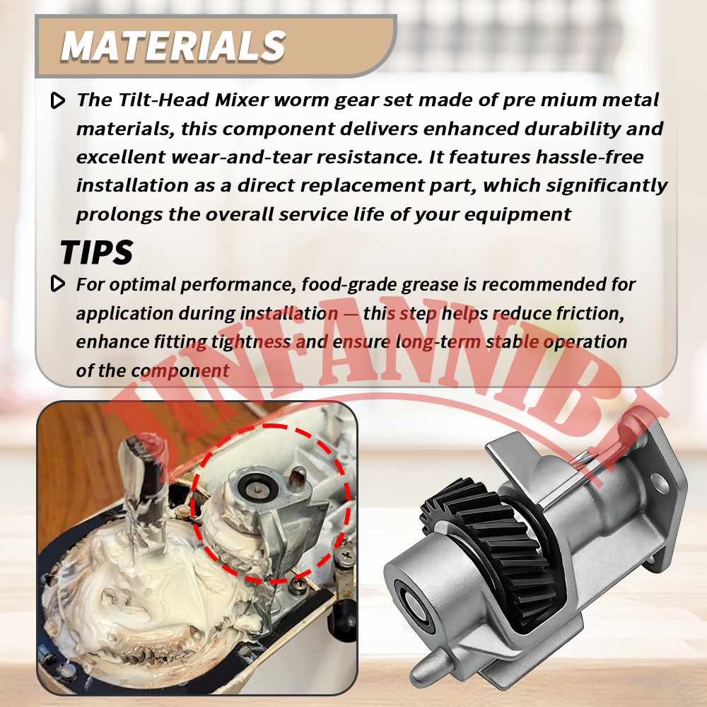 Worm Gear Assembly WP240309-2  - Commercial Kitchen Juicer avaliação e preço