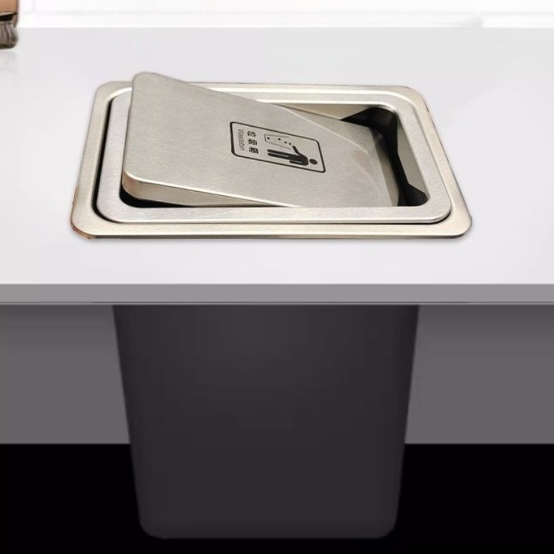Household Trash Cans Kitchen C - Commercial Kitchen Trash Can avaliação e preço