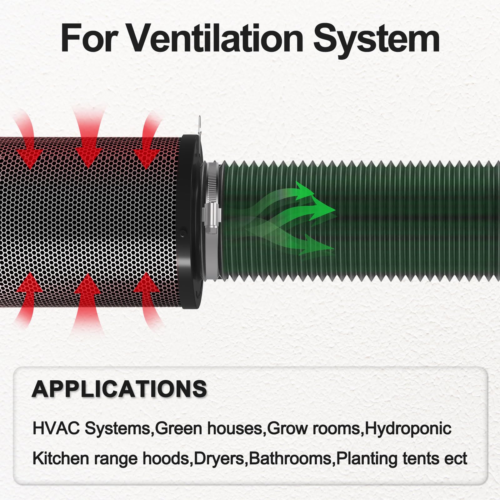 4 inch Dryer Vent Hose with 2  - Commercial Kitchen Ventilation avaliação e preço