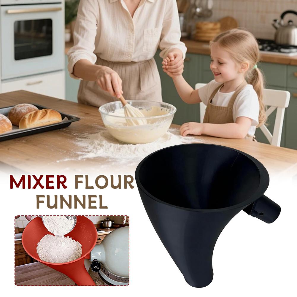 Mixer Flour Funnel for 5 Quart - Commercial Kitchen Juicer avaliação e preço