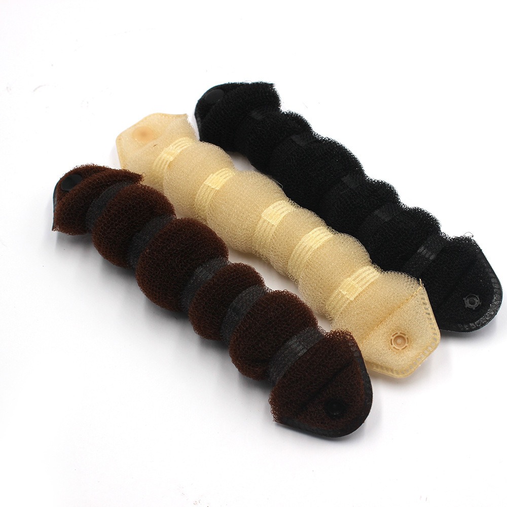 Cute DIY Donut Hair Curler Dur - Donut Making Machine avaliação e preço
