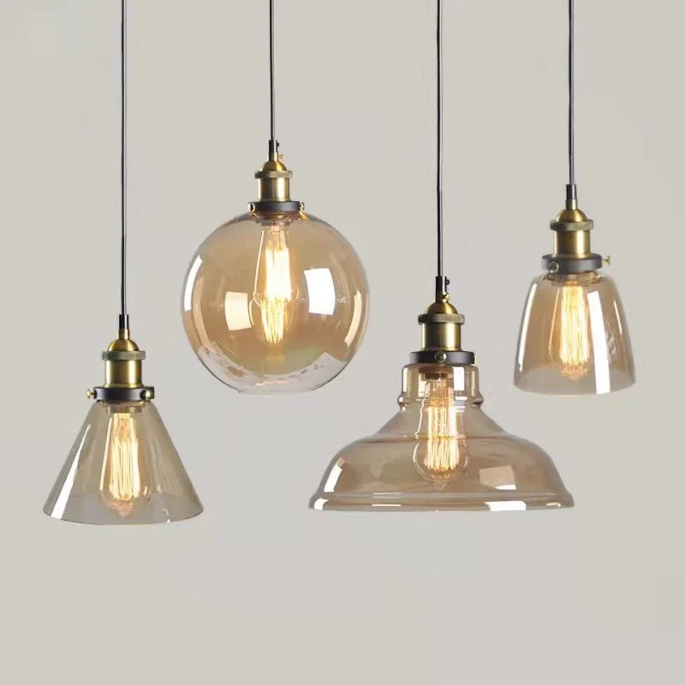 Nordic Retro Style Glass Penda - Commercial Kitchen Light avaliação e preço