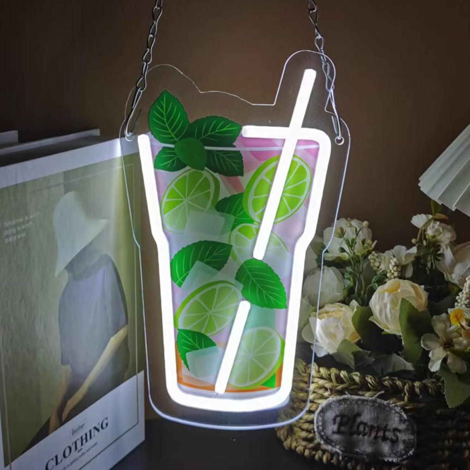 Mojito Cocktail Neon Sign Summ - Commercial Kitchen Light avaliação e preço