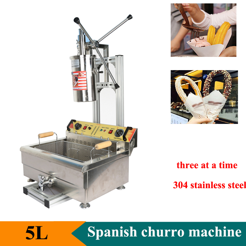 5L Professional Churros Maker  - Donut Making Machine avaliação e preço