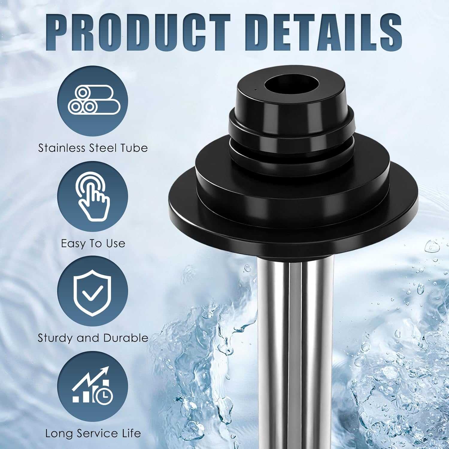 4 Pcs Universa Bar Sink Overfl - Commercial Kitchen Sink avaliação e preço