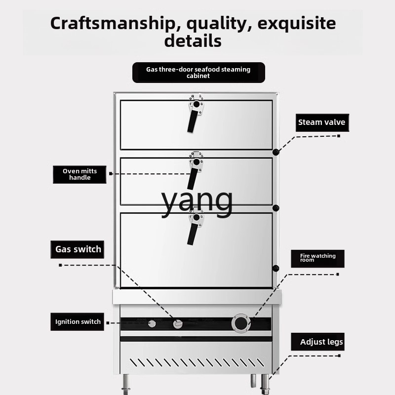 CX commercial three-door gas e - Commercial Steamer Cabinet avaliação e preço