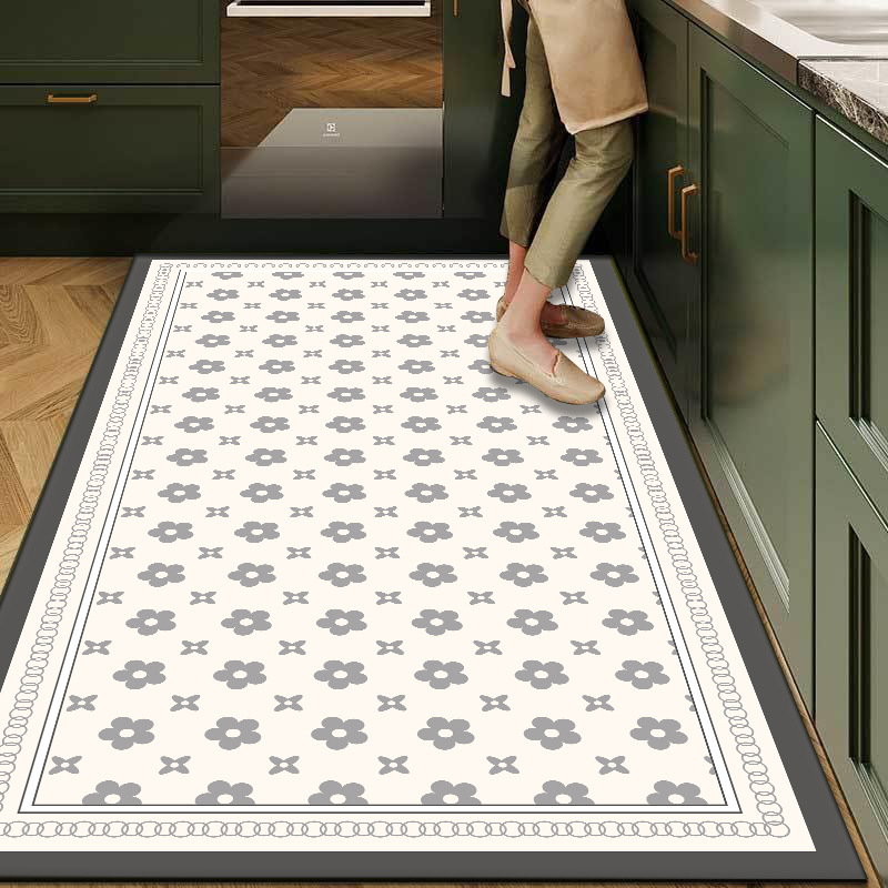 Balcony Kitchen Floor Mat PVC  - Commercial Kitchen Oil Disposal avaliação e preço