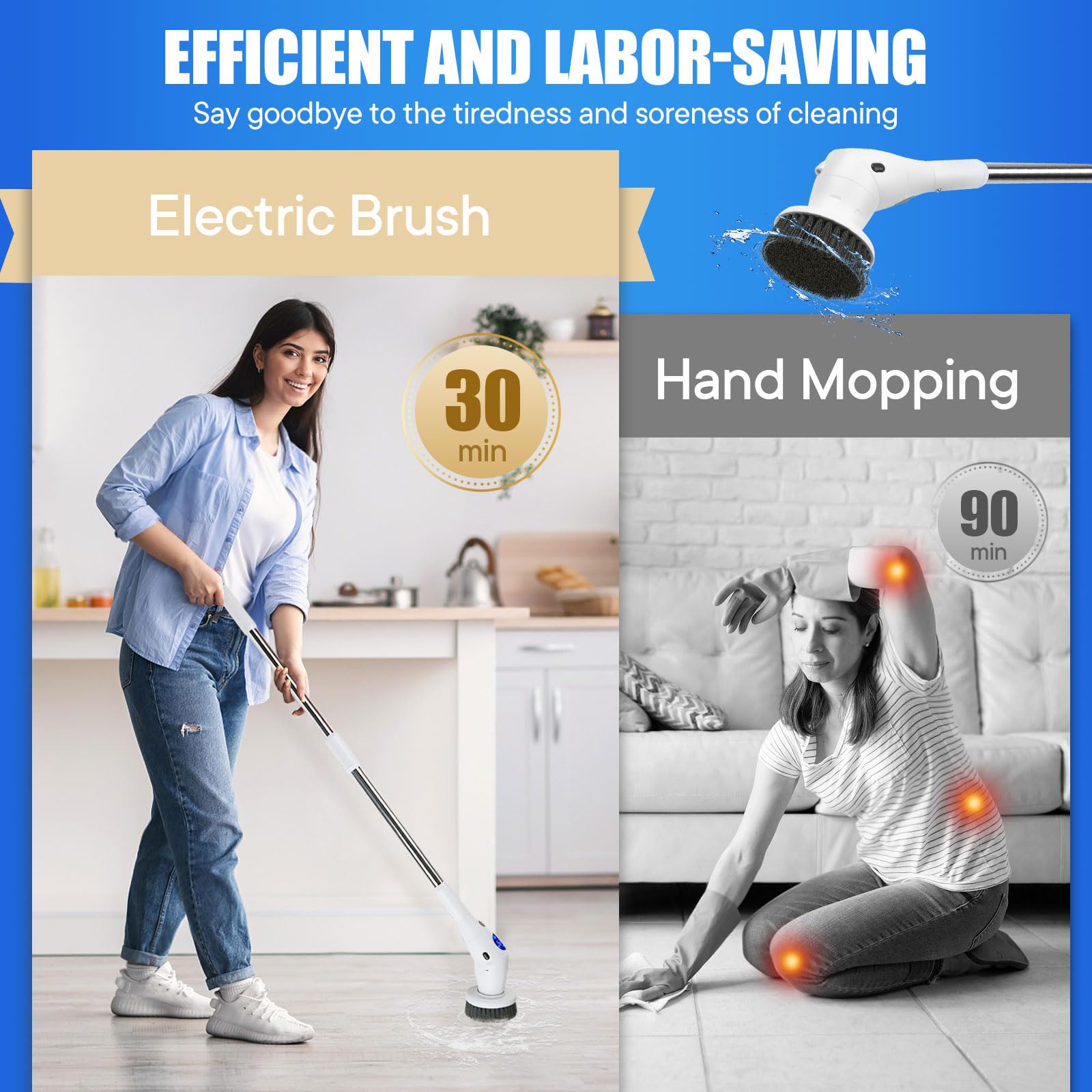 Electric Spin Scrubber Cleanin - Commercial Kitchen Cleaning avaliação e preço