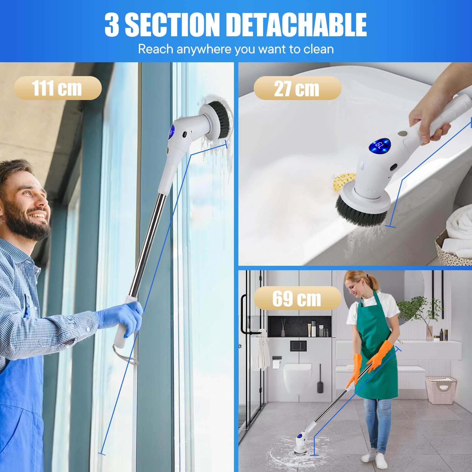 Electric Spin Scrubber Cleanin - Commercial Kitchen Cleaning avaliação e preço