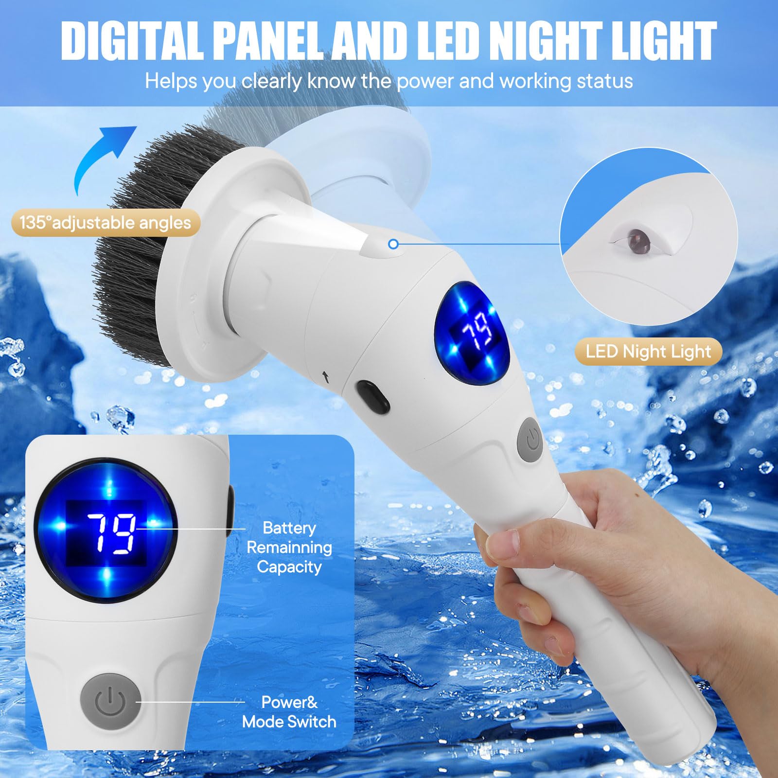 Electric Spin Scrubber Cleanin - Commercial Kitchen Cleaning avaliação e preço