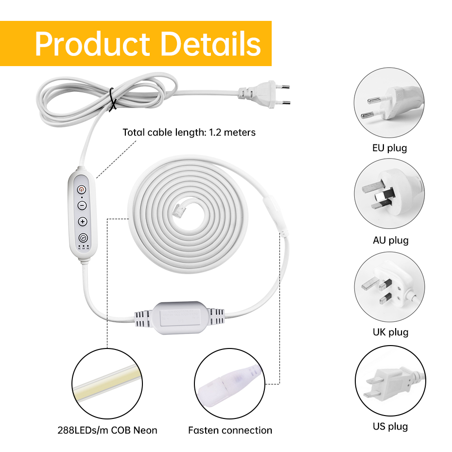 Waterproof COB Led Strip Light - Commercial Kitchen Light avaliação e preço