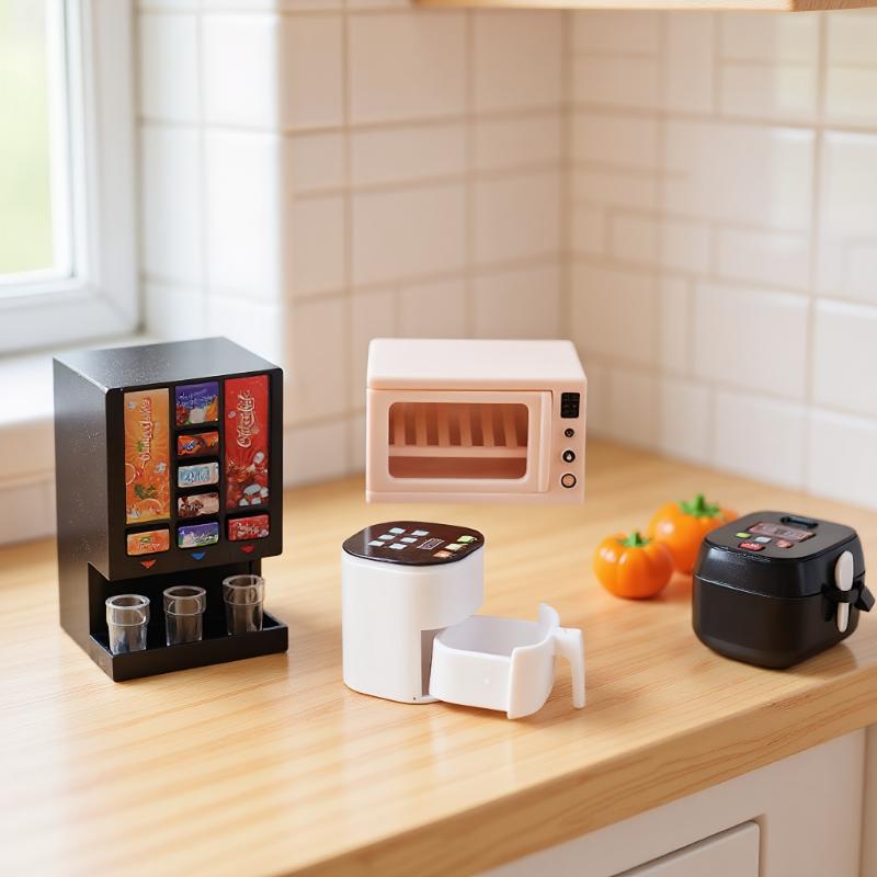 1/12 Dollhouse Simulation Mini - Commercial Kitchen Appliances avaliação e preço