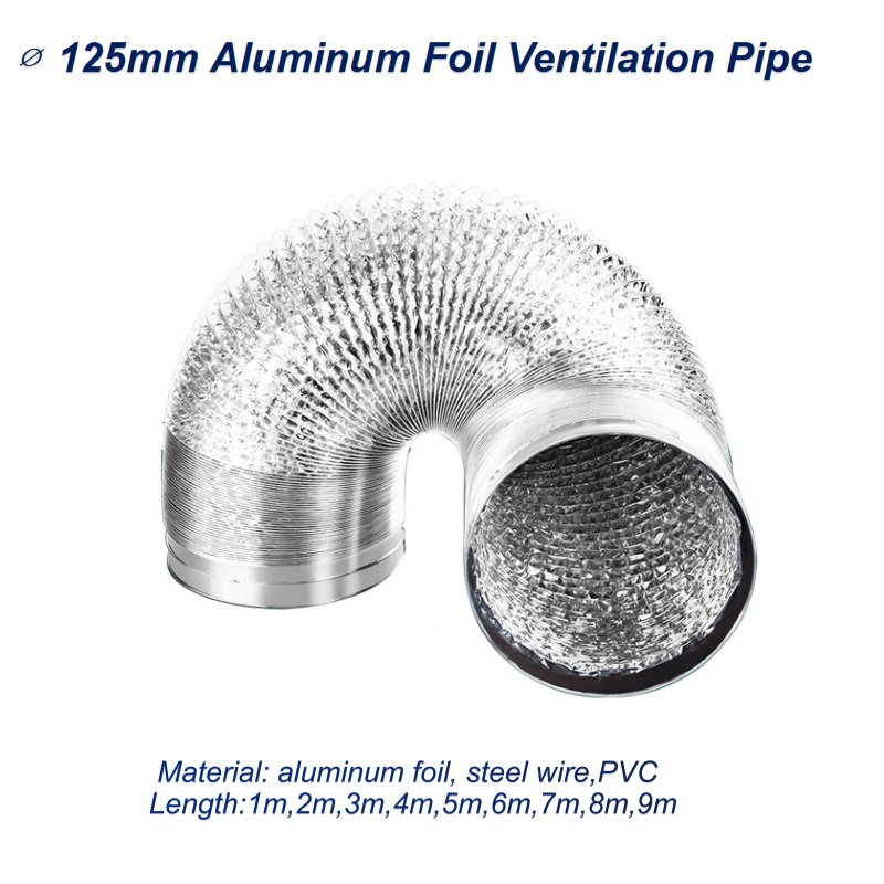 ∅125mm Aluminum Foil Ventilati - Commercial Kitchen Ventilation avaliação e preço