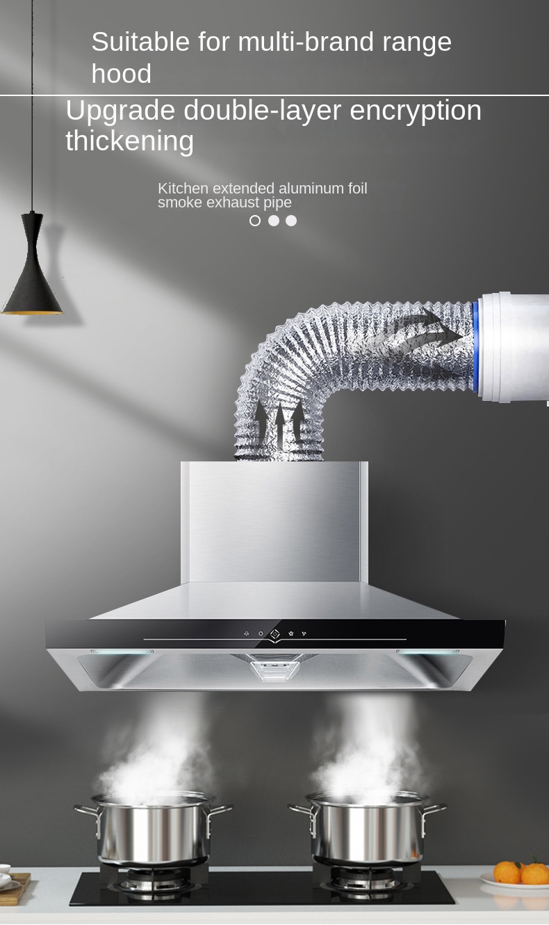 ∅125mm Aluminum Foil Ventilati - Commercial Kitchen Ventilation avaliação e preço