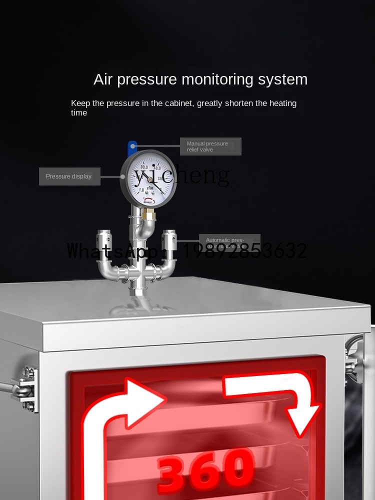 S5  High Pressure Rice Steamer - Commercial Steamer Cabinet avaliação e preço