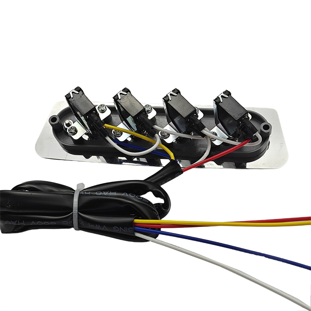 1pc 4-key Push Button Switch C - Commercial Kitchen Exhaust Hood avaliação e preço
