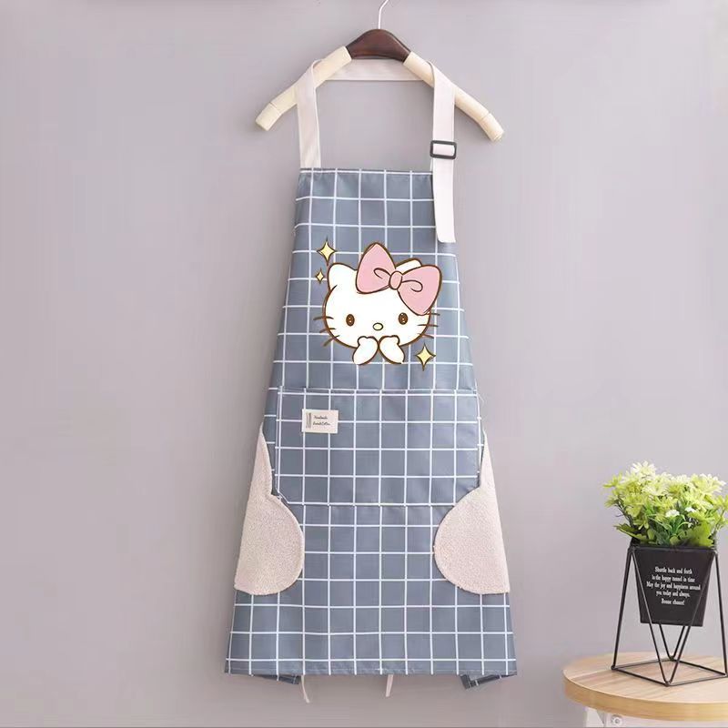 Hello Kitty Apron Cute Cartoon - Commercial Kitchen Set avaliação e preço