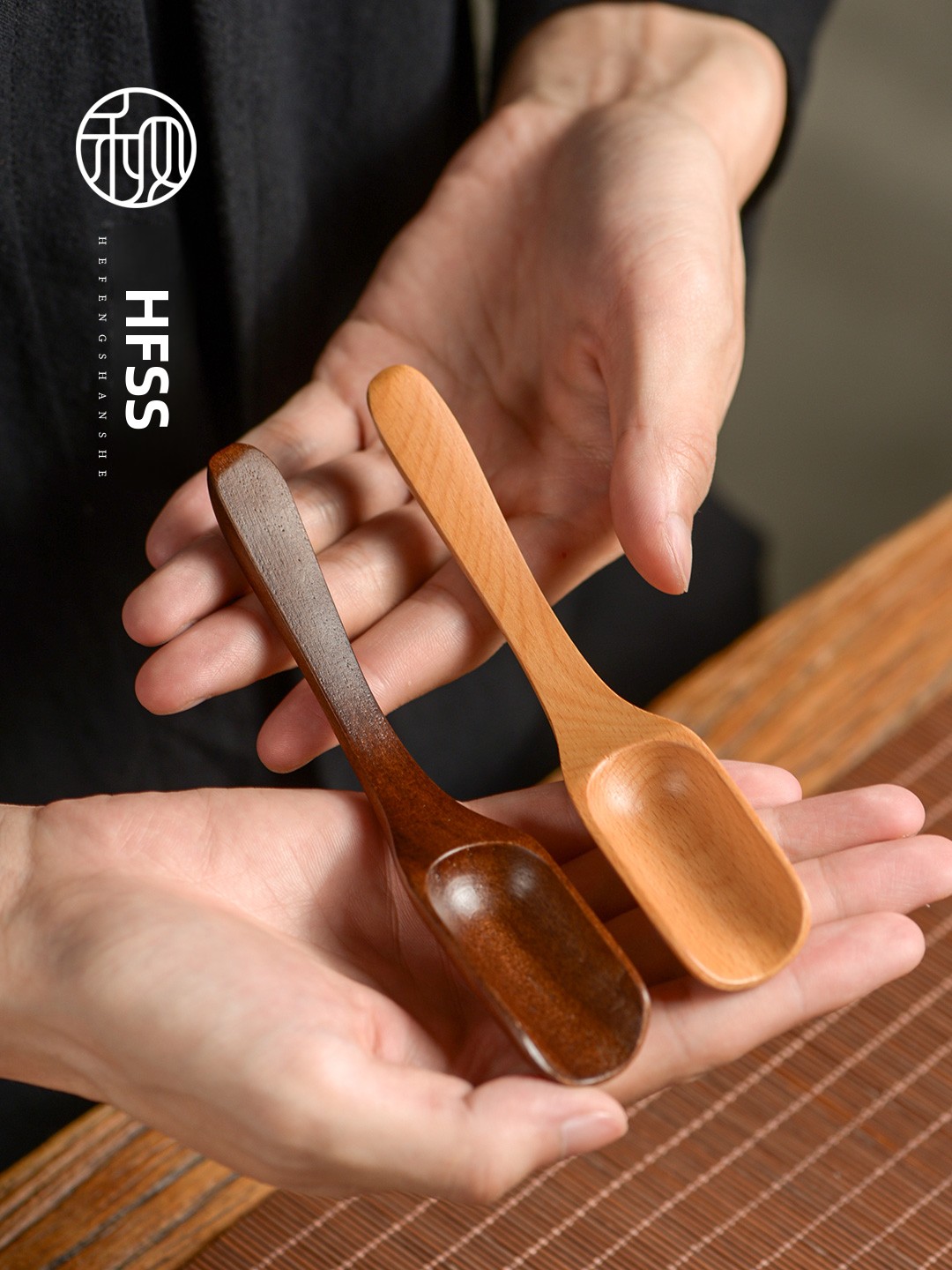 Walnut Wood Tea Spoon Tea Cere - Commercial Kitchen Set avaliação e preço