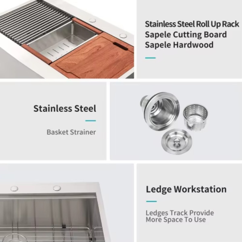 ATV Heavy Duty Commercial 36x2 - Commercial Kitchen Sink avaliação e preço