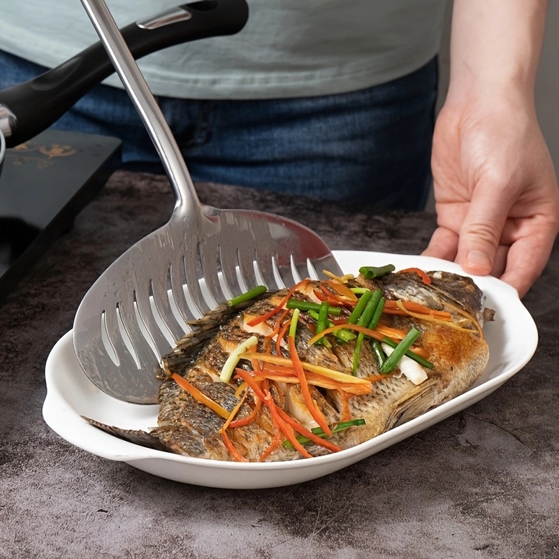 Stainless Steel Fish Fry Turne - Commercial Kitchen Appliances avaliação e preço