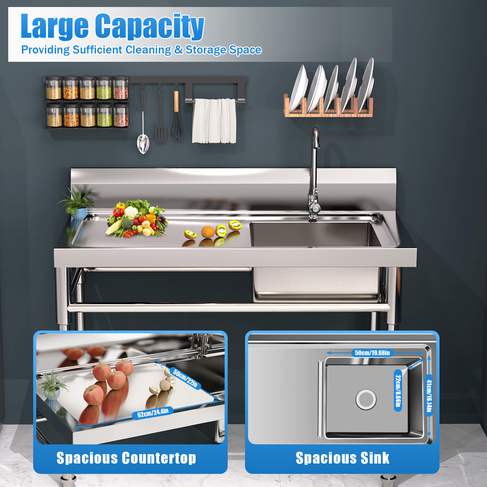 1 Compartment Commercial Kitch - Commercial Kitchen Set avaliação e preço