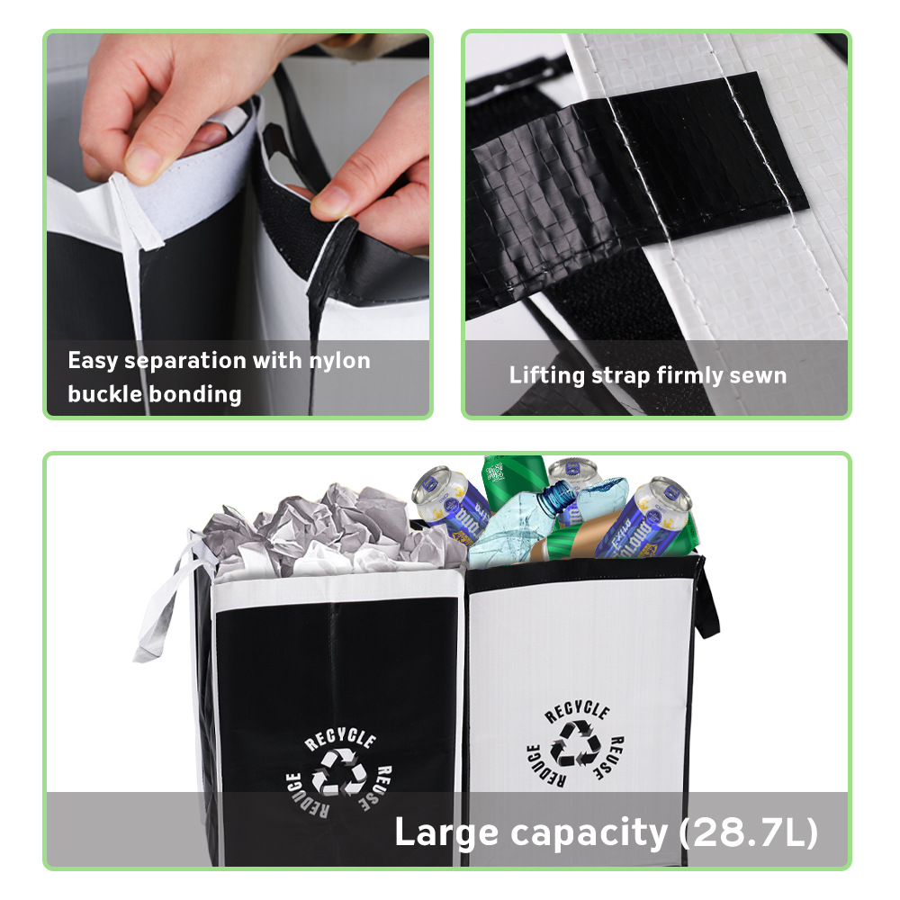 2pcs/4pcs Kitchen Waterproof B - Commercial Kitchen Trash Can avaliação e preço